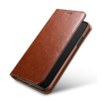 China Wireless Charging and Magnetic Closure Radio Charging Magnetic Phone Case for Iphone 11, For Iphone 11 Leather Magnetic Case for sale