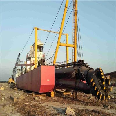 China Maximum Dredging Depth 13m Diesel Engine 16 Inch River Sand Dredger with Hydraulic System for sale