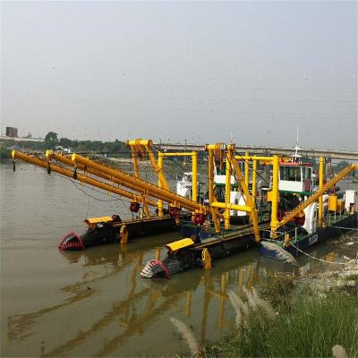 China 1450mm Cutter Head Diameter 16 Inch River Sand Project Dredger with 2500m3 Water Flow for sale