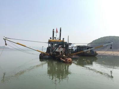 China Diesel Engine 8 Inch Cutter Suction Dredger with Hydraulic Pump for sale