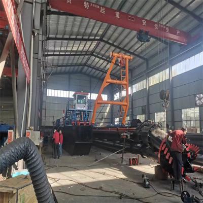 China Hydraulic Control Mud Suction Pump Cutter Suction Dredger for sale