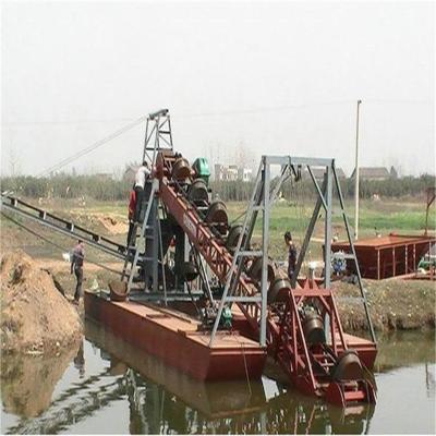 China Chain Bucket River Gold Dredger Used in River and Lake for sale