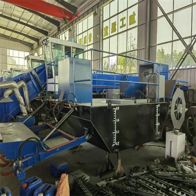 China Paddle Wheel Drive River Weed Cleaning Machinery Used in Lake for sale