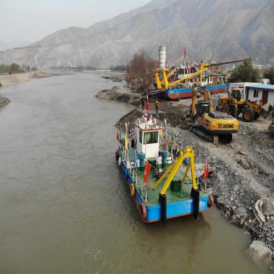 China Double Propeller Service Working Boat for Cutter Suction Dredger for sale