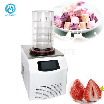 China Medicine Processing Bench Top Standard Vacuum Type Mini Vegetable Freeze Dryer for sale