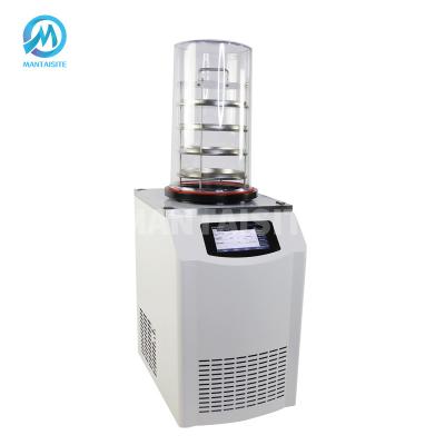 China Pharmaceutical Pilot Medicine Treatment Laboratory Vacuum Freeze Dryer Lyophilizer Machine for sale