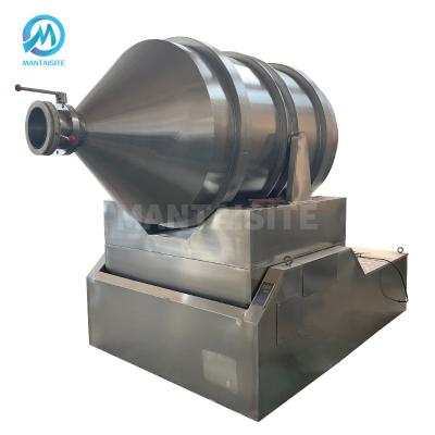 China Powder Industrial Dry Powder 2D Equipment Granule Mixer Food Spice Stainless Steel Rotary Uniform Mixing Mixer For Sale China for sale