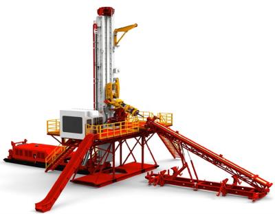 China Construction worksÂ   Hydraulic Oilfield 750 Hp Workover Drilling Rig for sale