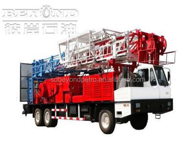 China energy & Hot Sale Mining Depth 5800m Borehole XJ550 Drilling Rig Machine Truck Mounted for sale