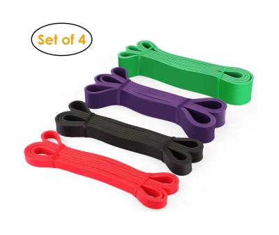 China Eco-friendly Rehabilitation Fitness Resistance Exercise Band Durable Loop Set Natural Latex for sale