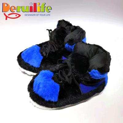 China New Design Trend Fashion Slippers Hot Fuzzy Sneaker Men's Fuzzy Slippers for sale