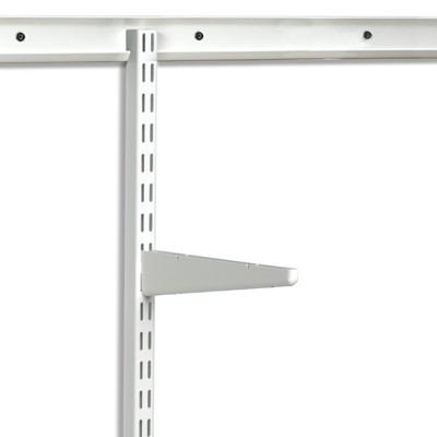 China Straight Shelf Bracket Double Slot Bracket for sale