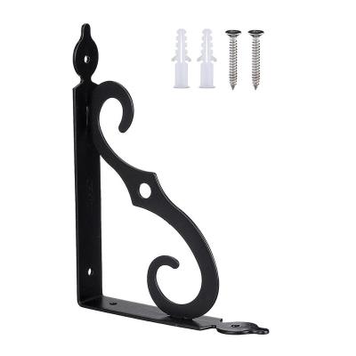 China Wood Furniture Decorative Bracket Furniture Bracket Corner Metal Wall Support for sale