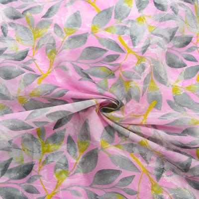 China Floral Designs Custom Organic Cotton Organic Printed Lightweight Fabric For Women Clothes for sale