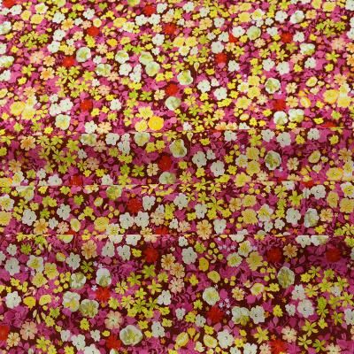 China Fashion Organic Women's 60s*60s Digital Flowerprint Soft Cotton Fabric For Dress for sale