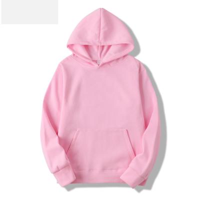 China Factory direct sale men's and women's solid color sports anti-shrink single loose hoodies for sale