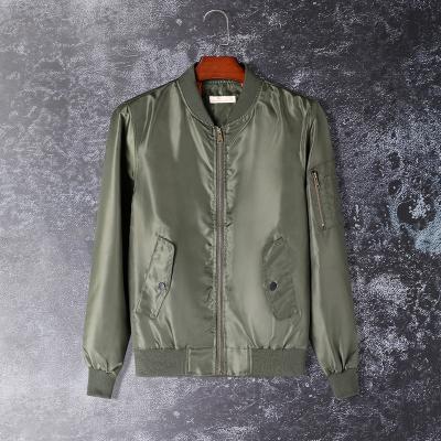 China 2022 European and American new casual men's spring baseball suit QUICK DRY new trend jacket stand pilot collar for sale