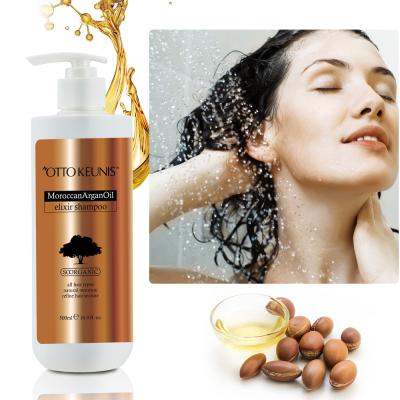 China Best OEM Hair Care Products Gold African Ethnic Label Bottle Organic Anti-Itchy Shampoo Restoring Hair Color Naturally for sale