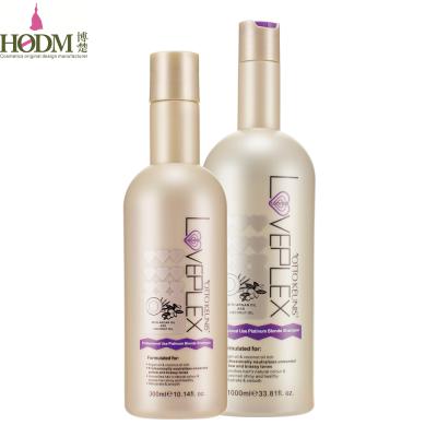 China Color-protecting purple shampoo for blonde hair, no sulfates and parabens protects and balances color tones blonde hairs, prevents cheeky yellow for sale