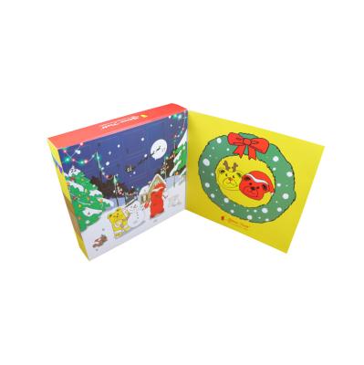 China Recyclable Custom Design Best Beauty and Wellness Advent Calendars Box for 2022 for sale