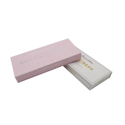 China Custom Logo Recyclable Luxury Rigid Black Pink Folding Formed Cardboard Set Ribbon Gift Paper Lid Box Magnetic Packaging Small For Baby for sale