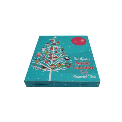 China Advent Calendar Box Recyclable High Quality Homemade Printed Cardboard for sale