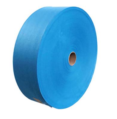 China Free Sample SMS SMMS Rolls Waterproof Blue Polypropylene Material 100% Spunbond Nonwoven Fabric For Surgical Medical for sale