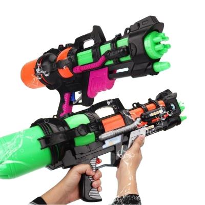 China Over 8 Years Kids Suctionable Water Gun Gatling Super Large Capacity Water Cannon For Baby for sale