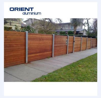 China Outdoor UV Resistant Composite Wood Fence Easily Assembled Great Quality WPC Easy Installation Decoration for sale