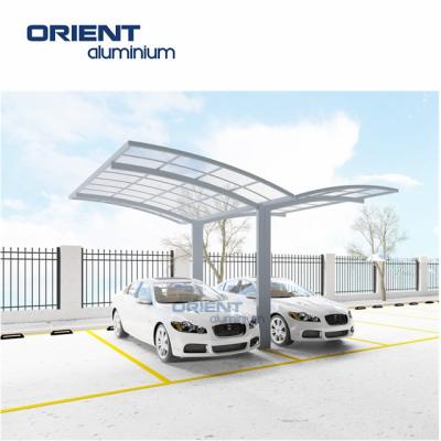 China Mobile carport parking polycarbonate roof carport for carport for wholesale for sale