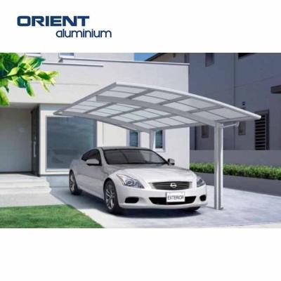 China Easily Compiled High Quality Cheap Aluminum Cantilever Parking Lot Design for sale