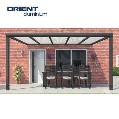 China Easily Assembled Arches, Arbors, Pergolas Roof Kits Bioclimatic Outdoor High Quality Aluminum Louvered Garden Gazebo for sale