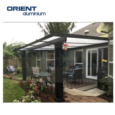 China Easily Assembled Outdoor Aluminum Pergola And Outdoor WPC Gazebos for sale