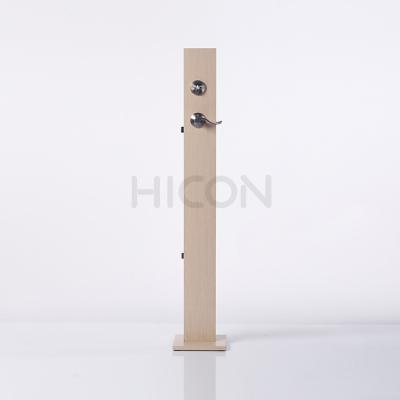 Κίνα Custom Wooden Display Racks Freestanding Door Lock Display Stand προς πώληση