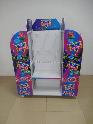 China Floor Standing Candy Display Shelves For Store / Shop Display Stands for sale