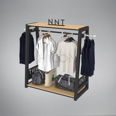 Chine Custom Apparel Display Ideas Metal Display Fixtures Clothing Display Units à vendre