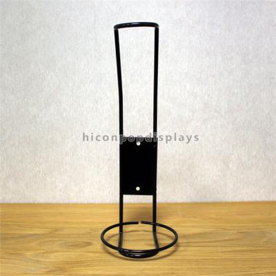 China Metal Counter Display Racks Table Top Single Bottle Wine Display Racks Commercial for sale