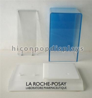 China Acrylic Custom Cosmetic Display Counter / Display Stand For Skin Care Products for sale