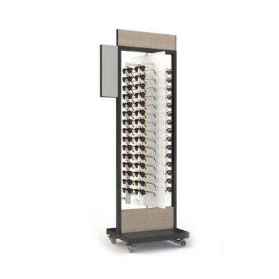 Китай Commercial Sunglass Holder Stand Wood Sunglasses Floor Display Stand продается