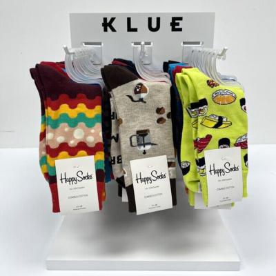 중국 Retail Sock Hanging Custom Tabletop Sock Display Racks 3 Pegs For Shop 판매용