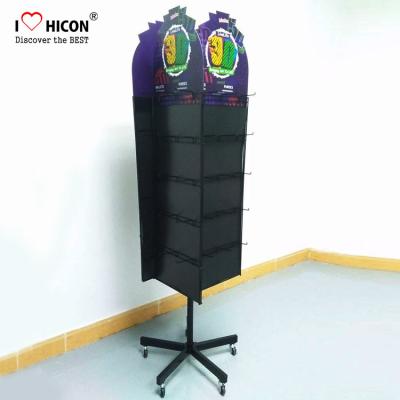 China Custom Logo Retail Store Merchandising Display Solution Metal Display Racks Meet Your Needs for sale