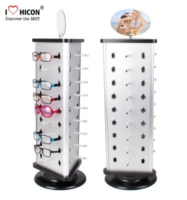 China Countertop Sunglasses Display Case Custom Sunglass Display Rotating Stand 4 - Way for sale