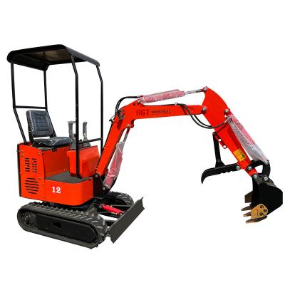 China Building Material Shops Long Life Automatic Hydraulic Small Mini Excavator Used Ground Construction Micro Digger for sale