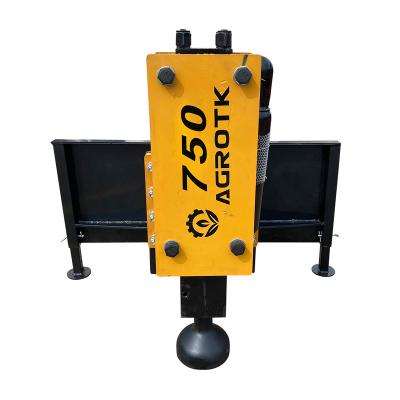 China Pile Driving Hydraulic Post Driver/Pile Driving Skid Loader/Rock Breaker for Farm for sale