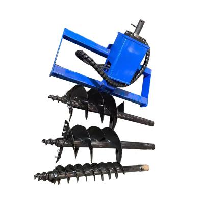 China Auger bit skid steer drilling machine Earth Auger Drill Machines For Excavator for sale