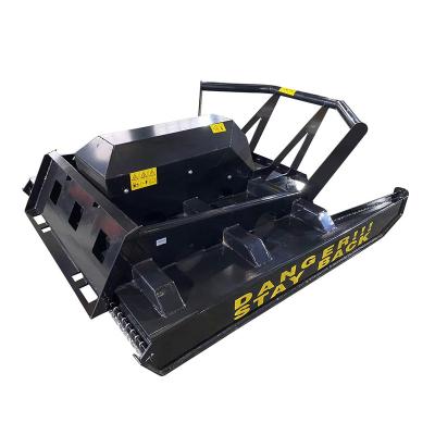 China Anti-slip Wholesale Skidsteer Loader Mulchers Land Clearing Attachments Heavy-Duty Forestry Mulcher Flail Mower for sale