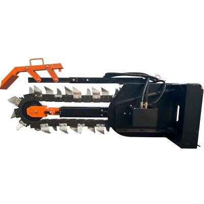 China Farms Custom Factory Direct Chain Trenching Ditching Machine Cable Chain Trencher for sale