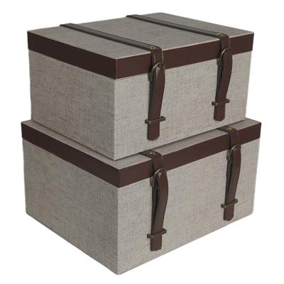 China High End Ready to Ship Wholesale Craft Luxury Wooden Box Decorative Storage Boxes for Office Home Organizer for sale