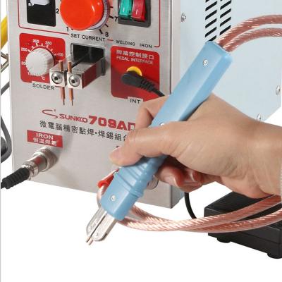 China HB-71A Machinery Repair Shops Spot Welding Pen Lithium Battery Metal Button Battery Slim Handheld Spot Welding Pen Small for sale