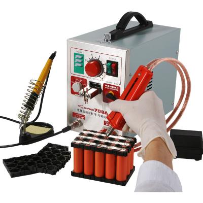 China SUNKKO Machinery Repair Shops 3.2kw LED Pulse Battery Spot Welder S709a Spot Welding Machine For 18650 Battery Pack Spot Welding 220V/110V for sale